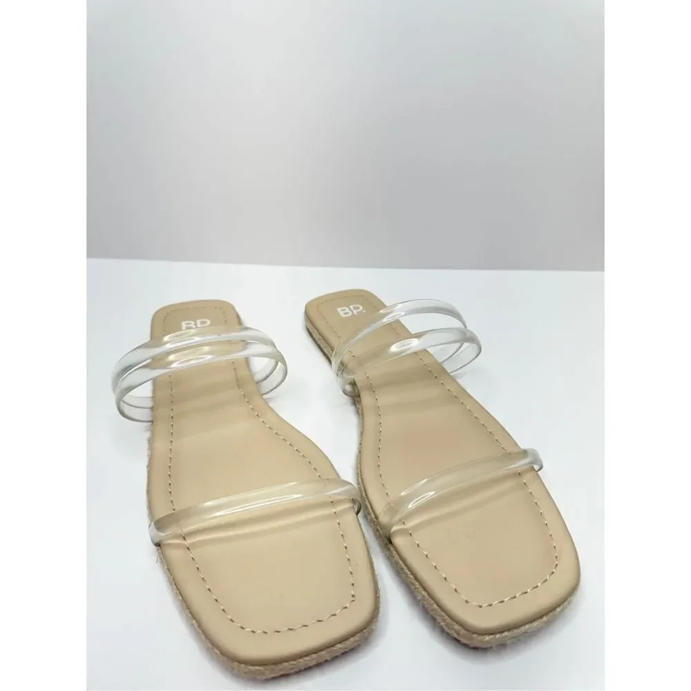 Viola Braided Slide Sandal‎ Womens Size 9.5 Braided Detail Slip On Flats